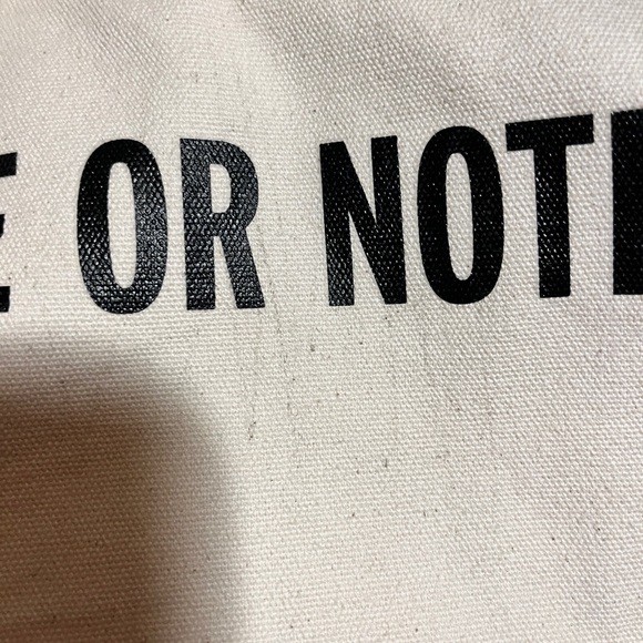 Kate Spade Double or Nothing Canvas Tote Red Cream Dice Bag Authentic - Picture 2 of 15